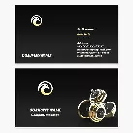 Personal Trainer Business Card Template