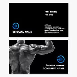 Personal Trainer | Fitness Business Card Template