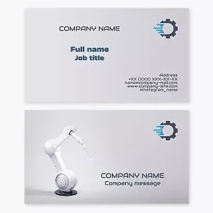 Tech Engineer Business Card Template