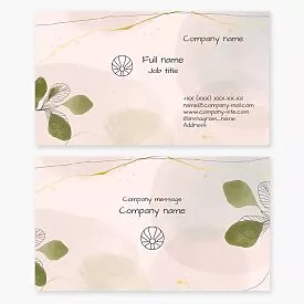 Business card template. Beach. Shell with pearl. Resort. Recreation and wellness. Seaside hotel.
