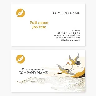 Business card template. Poetry. Poet-publicist.