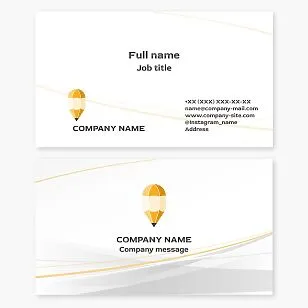 Business card template. Pencil. Fine art school. Design bureau. Design studio. Symbolic of the process of learning, correcting mistakes, and leaving one's mark on the world.