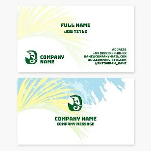 Business card template. Abstract. Elephant. Symbol of power, wisdom, strength, authority, and dignity.