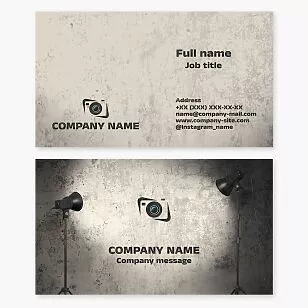 Photography Business Card Template