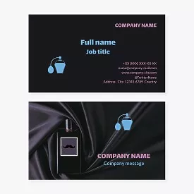 Men's Cologne Business Card