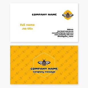 Honey Bee | Beekeeper | Honey Business Card Template