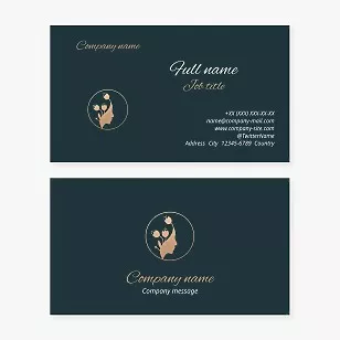 Generic Beauty Business Card