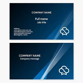 Chef Hat Logo | Restaurant Business Card Template