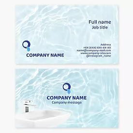 Plumbing Business Card Template