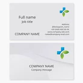 Healthcare Medical Business Card Template