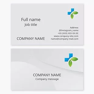 Healthcare Medical Business Card Template