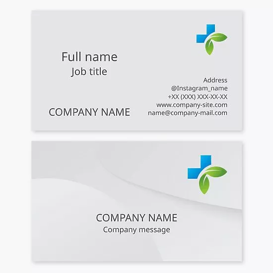 Healthcare Medical Business Card Template