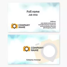 Photography Business Card Template