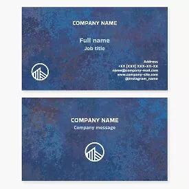 Stunning Generic Business Card Template