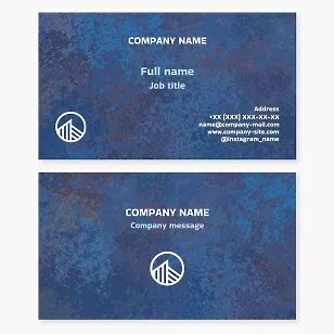 Stunning Generic Business Card Template