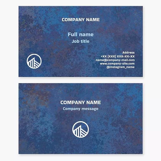 Stunning Generic Business Card Template