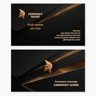 Gladiator Helmet | Sparta | Abstract business card template. A symbol of military valor, courage, fortitude, endurance, self-sacrifice, loyalty to duty, order, and protection. Security agency.