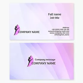 Ballet Dance Business Card Template