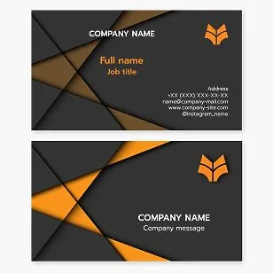 Business card template. Abstract. Fox, book. Bookstore, library.