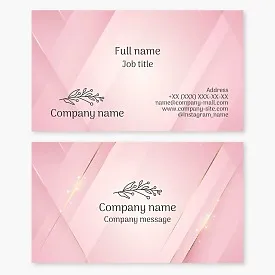 Business card template. Olive branch. Abstract. Award-winning merchandise production. Beauty. Beauty salon. Women's products. Women's brand.