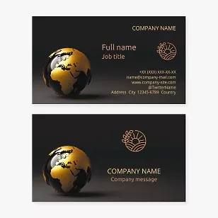 Generic World Business Card