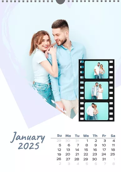 Lovers Calendar Template