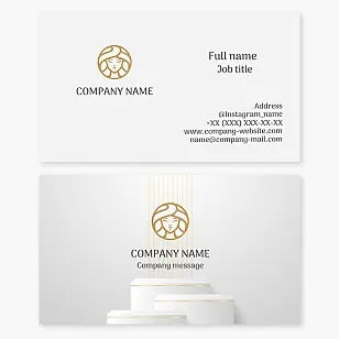 Beauty Business Card Template