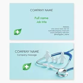 Healthcare Medical Doctor Business Card Template