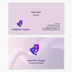 Abstract Mask Business Card Template. Theatre Troupe. Actors.