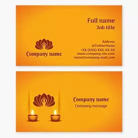 Yoga & Pilates Business Card Template