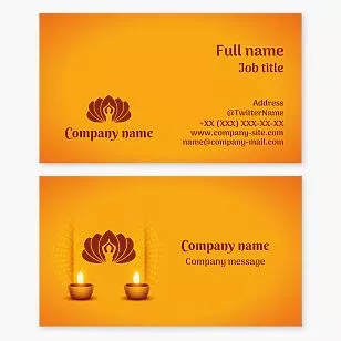 Yoga & Pilates Business Card Template