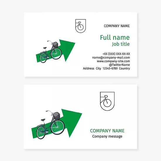 Food Delivery Business Card