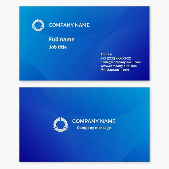 Pipe Logo | Plumber Business Card Template