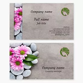 Beauty Salon Business Card Template