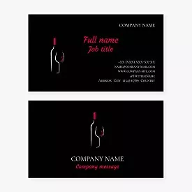 Wine Business Card