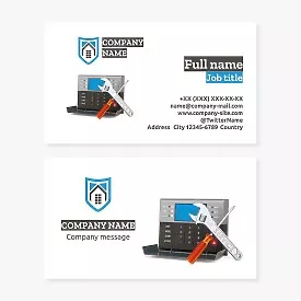 Generic Technicina Business Card