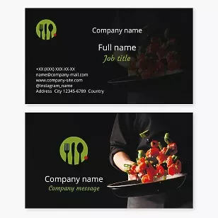 Cooking Business Card