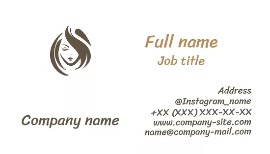 Hair Salon Business Card