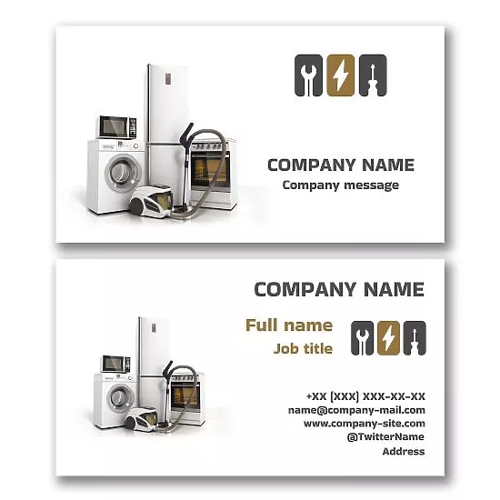 Appliance Repair Business Card