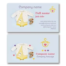 Baby Apparel Business Card