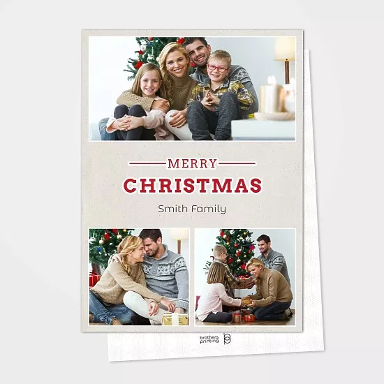 White Christmas Card