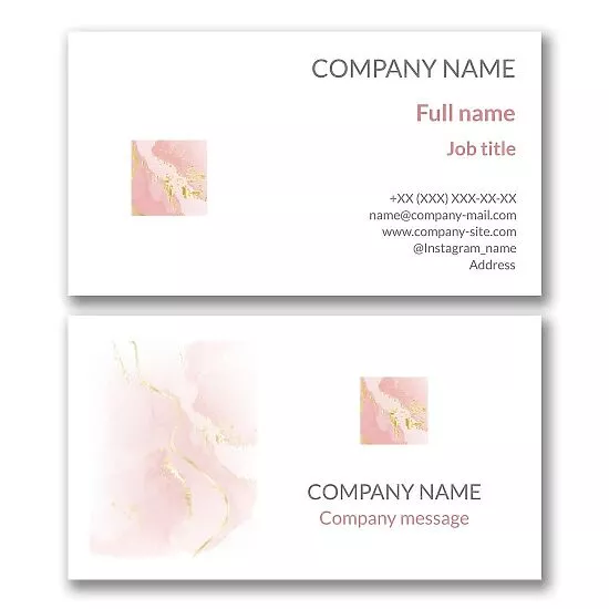 Generic Business Card Template