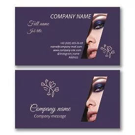 Makeup Artist Business Card 