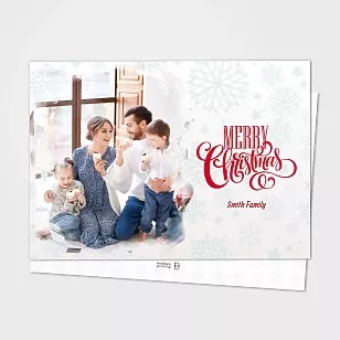 Snowflake Serenade - Christmas card