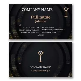 Bartender Business Card