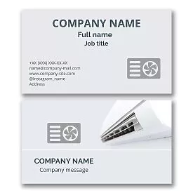 HVAC Business Card Template