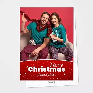 Red Christmas Card