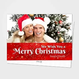 Red Christmas Card