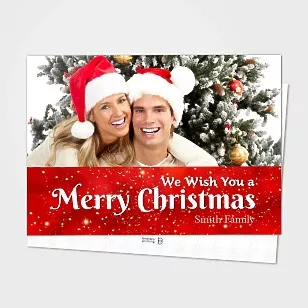 Red Christmas Card