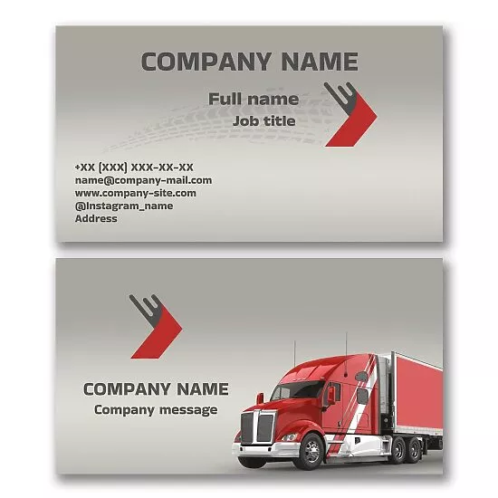 Trucking Business Card